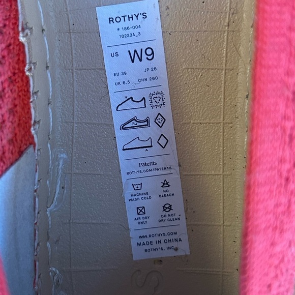 Rothy’s The Espadrille Flats, size 9 - Picture 10 of 13